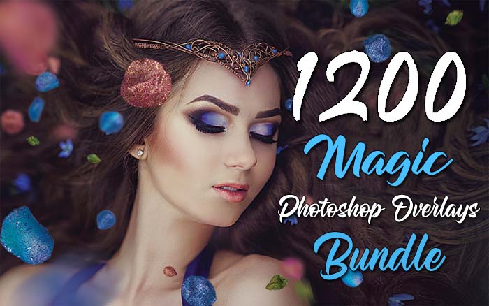1200+ Magic Photoshop Overlays Bundle