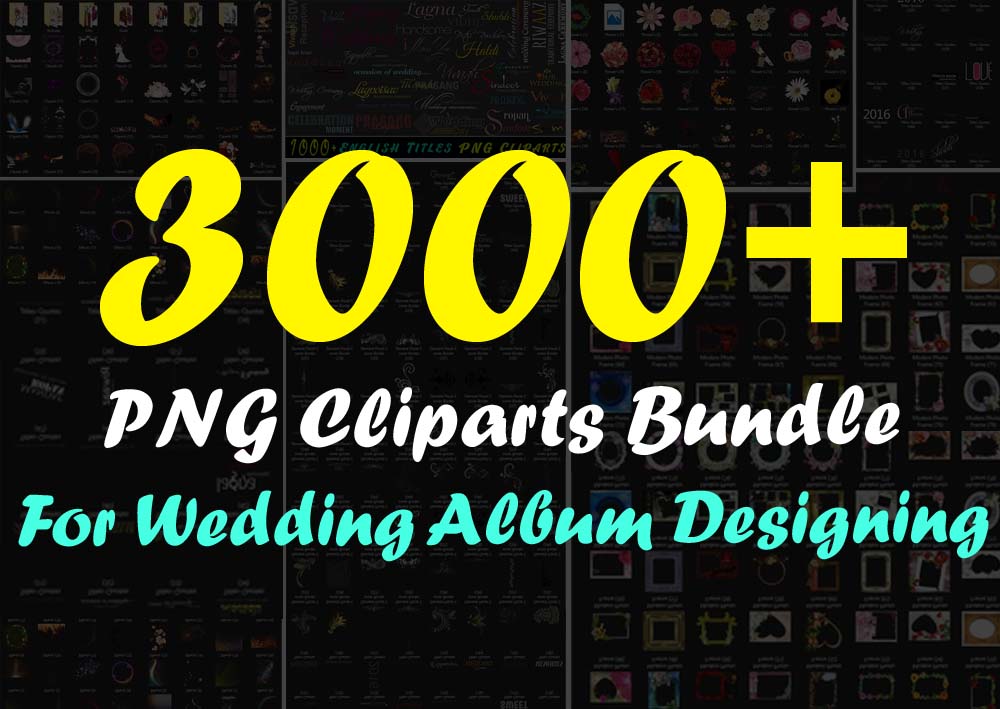3000+ PNG Cliparts Bundle