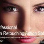 8 Skin Retouching Photoshop Actions Pack