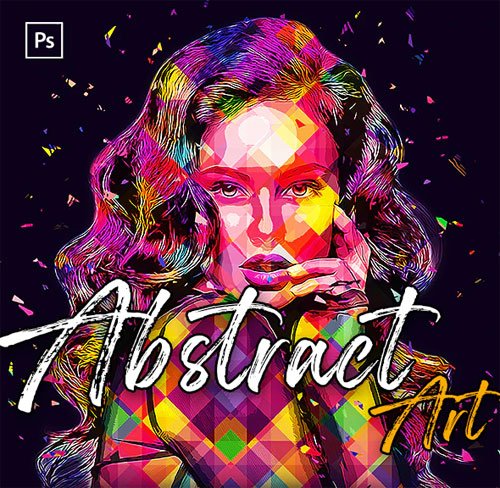 Graphicriver – Abstract Art Photoshop Action