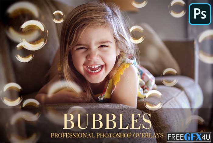Bubbles Overlays Photoshop
