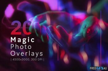 CreativeMarket – 20 Magic Photo Overlays