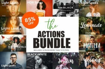 CreativeMarket – Actions Bundle SALE