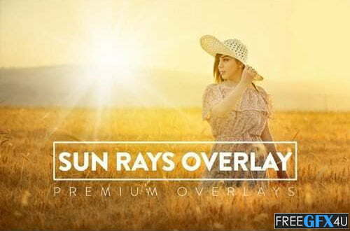 30 Sun Rays Overlay HQ