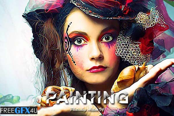 Painting Photoshop Action V4