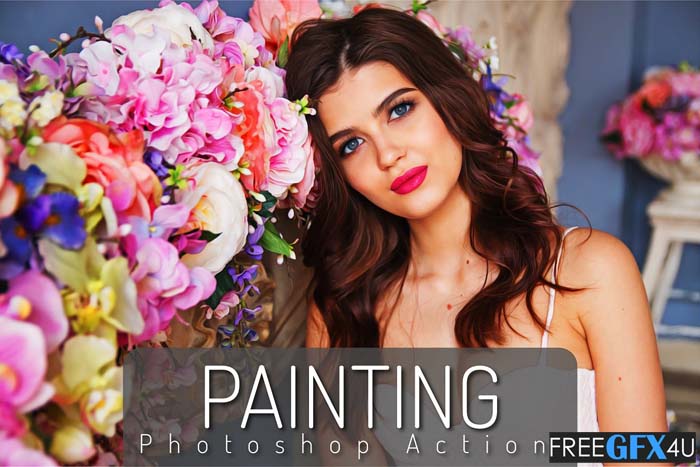 Painting Photoshop Action