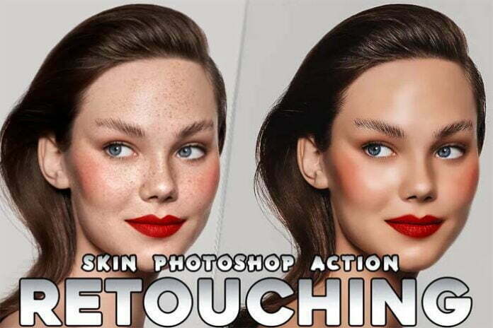  Skin Retouching HDR Fashion Photoshop Action