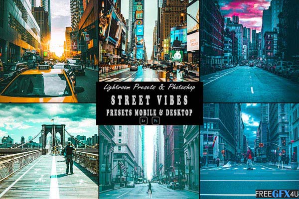Street Vibes Photoshop Action & Presets