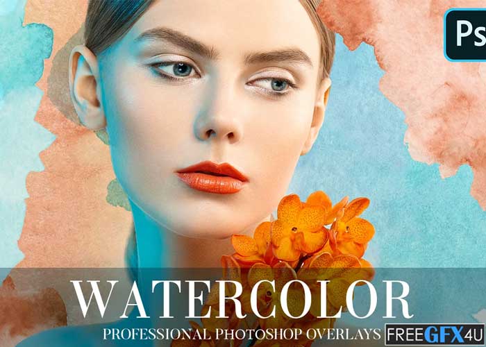 Watercolor Overlays Photoshop