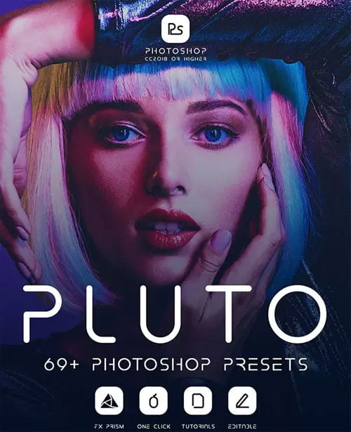 Pluto – 69+ Photoshop Presets