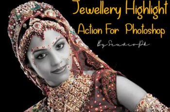 Jewellery Highlight Photoshop Action