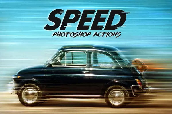 Speed ​​Photoshop Actions 