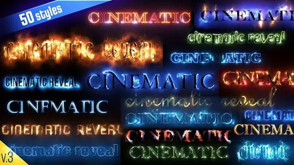 50 Cinematic Text Styles