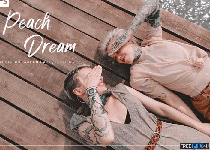 Dream Peach PS Action, ACR, LUT