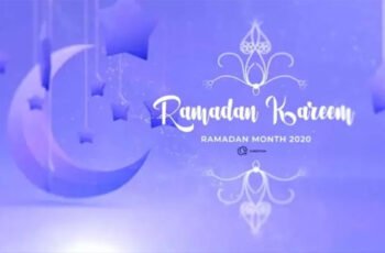 Ramadan Kareem Logo After Effects Template