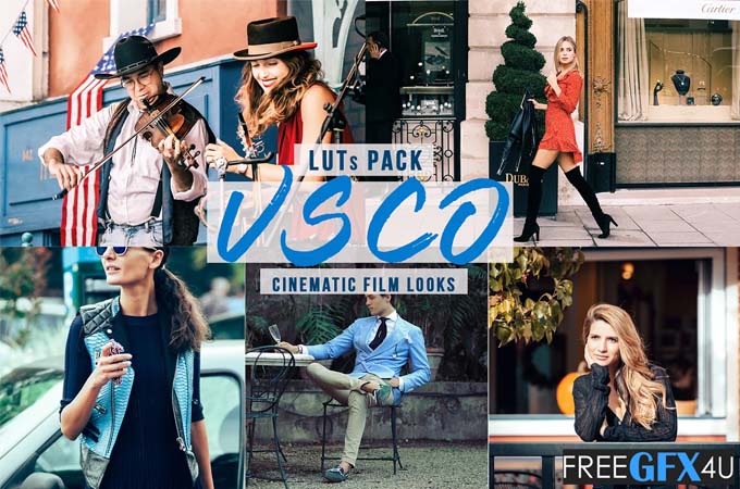 VSCO Cinematic LUTs Pack