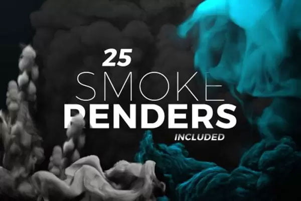 25 Smoke Element Overlays