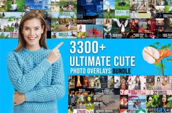 3300+ Photo Overlays Bundle