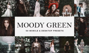 50 Moody Green Lightroom Presets