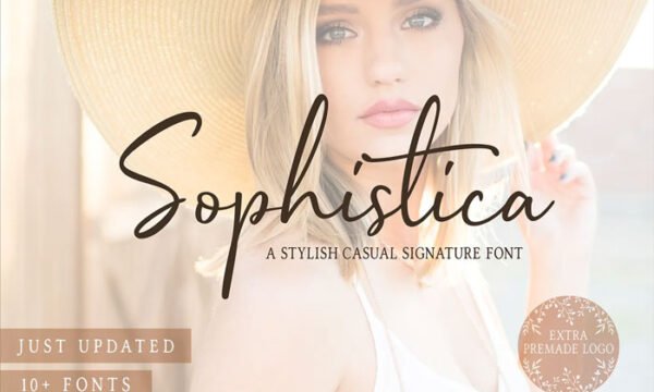Sophistica 10 Fonts & Ext