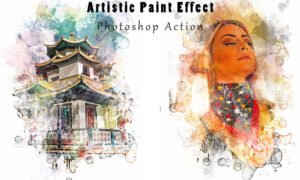Artistic Paint Effect Action