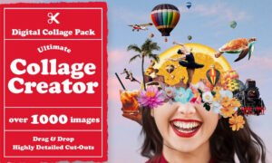 CreativeMarket – Ultimate Collage Creator 1000+