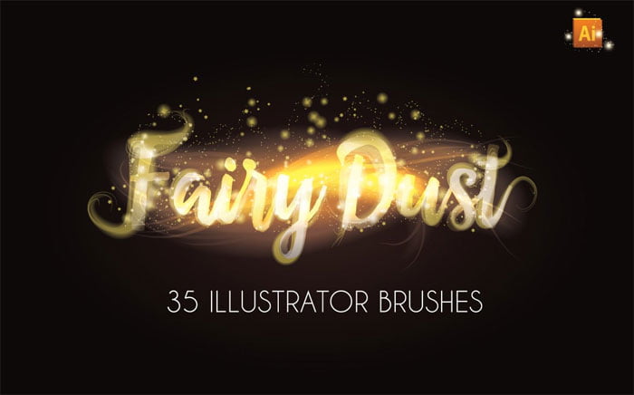 Fairy Dust Sparkle Brushes