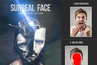 Surreal Face Action