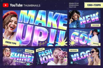 Holographic YouTube Thumbnails