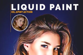 Liquid Oil Paint Action