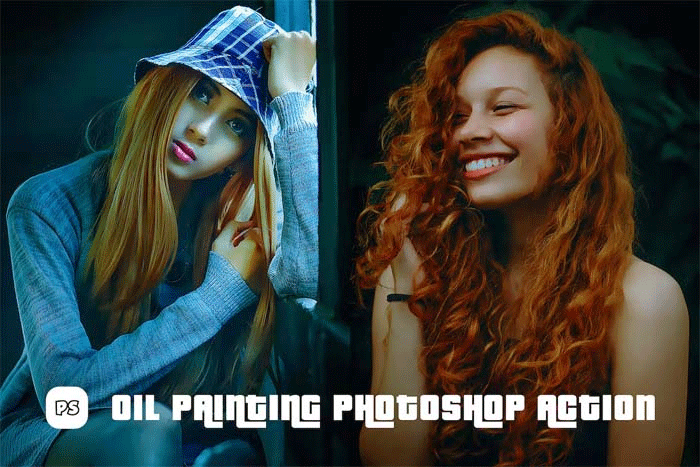 Oil Painting Photoshop Action Free Download - Photoshopresource