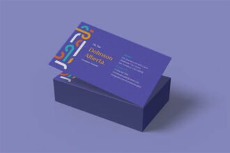 Stacked Business Cards
