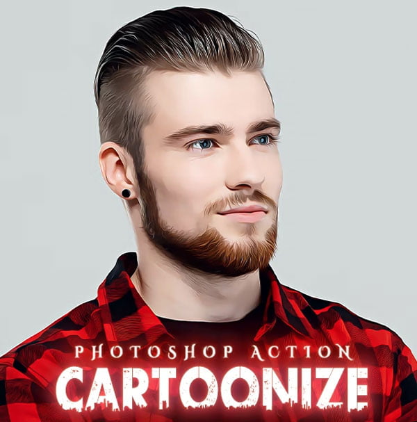 Cartoonize Photoshop Action