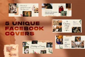 Christmas Facebook Covers