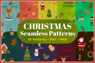 Christmas Seamless Pattern