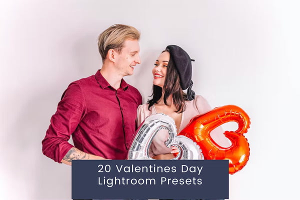 20 Lightroom Presets for Valentine's Day