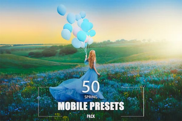 50 Spring Mobile Preset Pack