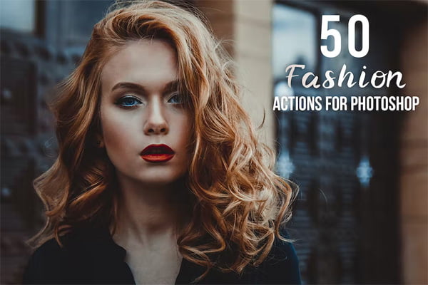 50 Fashion Photoshop Actions