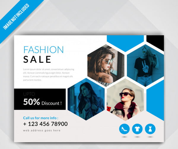Fashion Sale Horizontal Flyer