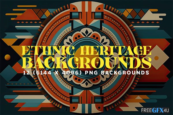 12 Ethnic Heritage Backgrounds