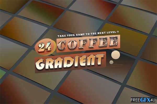24 Mood Coffee Gradients