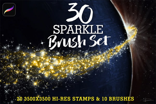 30 Sparkle Brush Set