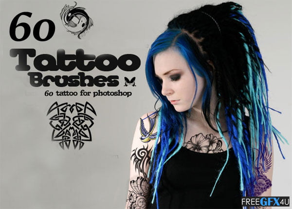 60 Tattoo Designs Brushes