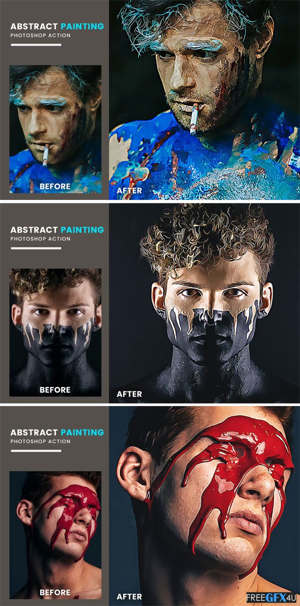 Abstract Photoshop Action