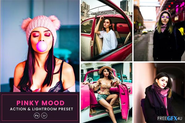 Pinky Mood Action & Lightrom