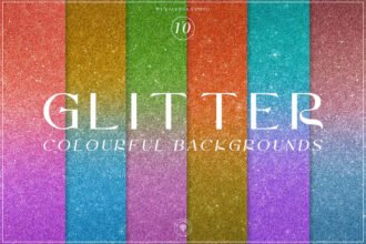Gradient Glitter Backgrounds