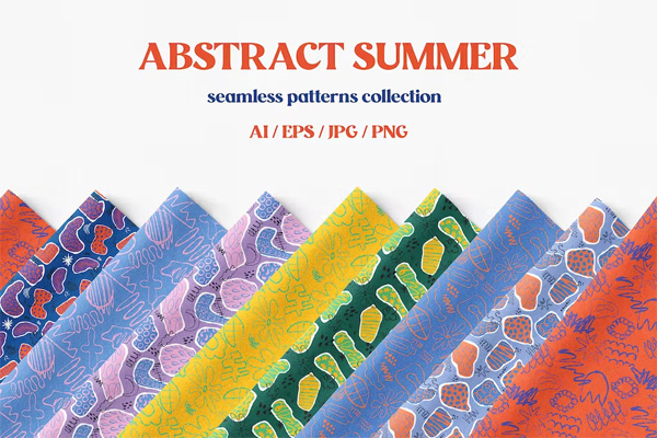 Abstract Summer Patterns Collection
