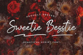 Sweety Besstie Beautiful Script