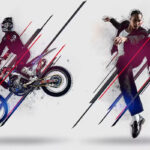 Sports Poster Artistic Photo Effect