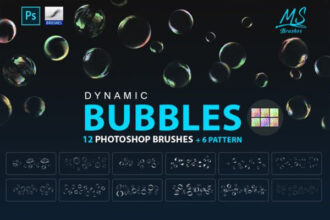 Water Bubbles Photoshop Brushes